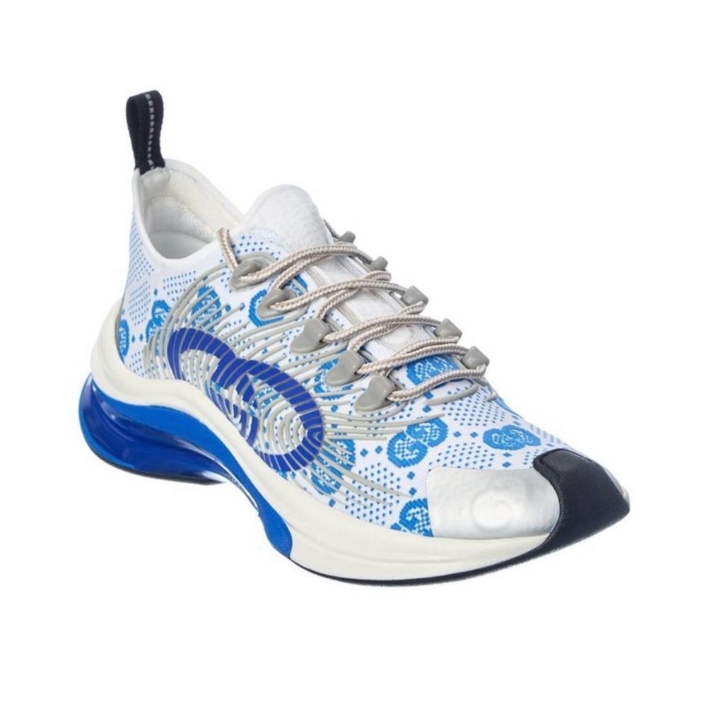 Gucci Technical Knit GG Run Sneaker - Men’s 13.5